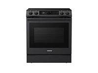 NE63T8711SG/AA | 6.3 cu ft. Smart Slide-in Electric Range with Smart Dial & Air Fry in  Black Stainless Steel | Samsung Business US