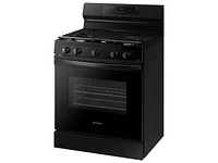 NX60A6111SB/AA | 6.0 cu. ft. Smart Freestanding Gas Range with Integrated Griddle in Black | Samsung Business US