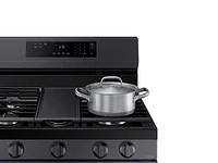 6.0 cu. ft. Smart Freestanding Gas Range with 18K BTU Dual Power Burner & Self Clean in Stainless Steel Ranges