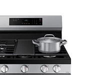 NX60A6311SS/AA | 6.0 cu. ft. Smart Freestanding Gas Range with 18K BTU Dual Power Burner & Self Clean in Stainless Steel | Samsung Business US