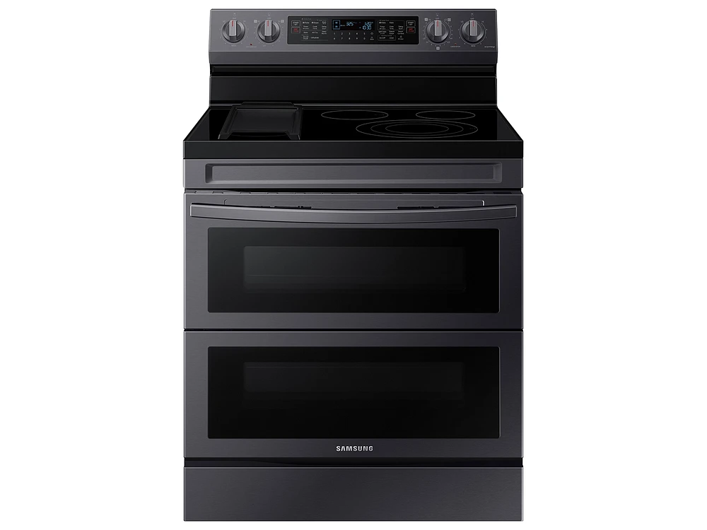 NE63A6751SG/AA | 6.3 cu. ft. Smart Freestanding Electric Range with Flex Duo™, No-Preheat Air Fry & Griddle in Black Stainless Steel | Samsung Business US