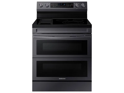 NE63A6751SG/AA | 6.3 cu. ft. Smart Freestanding Electric Range with Flex Duo™, No-Preheat Air Fry & Griddle in Black Stainless Steel | Samsung Business US