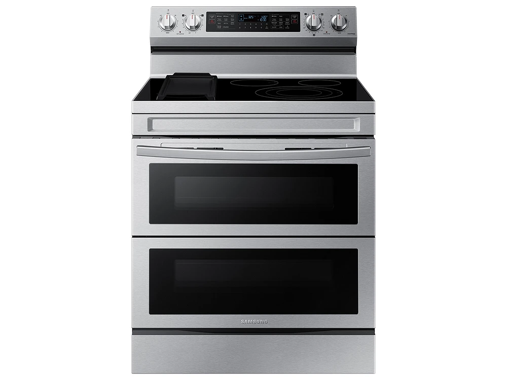 NE63A6751SS/AA | 6.3 cu. ft. Smart Freestanding Electric Range with Flex Duo™, No-Preheat Air Fry & Griddle in Stainless Steel | Samsung Business US