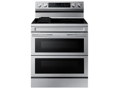 NE63A6751SS/AA | 6.3 cu. ft. Smart Freestanding Electric Range with Flex Duo™, No-Preheat Air Fry & Griddle in Stainless Steel | Samsung Business US