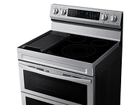 NE63A6751SS/AA | 6.3 cu. ft. Smart Freestanding Electric Range with Flex Duo™, No-Preheat Air Fry & Griddle in Stainless Steel | Samsung Business US