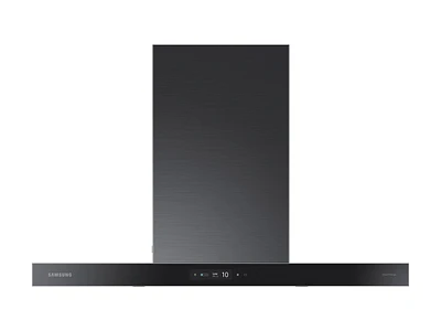 Bespoke Wall Mount Range Hood 36" in Clean Deep Charcoal | Samsung US