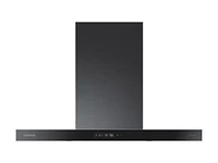 Bespoke Wall Mount Range Hood 36" in Clean Deep Charcoal | Samsung US