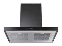 Bespoke Wall Mount Range Hood 30" in Clean Deep Charcoal | Samsung US