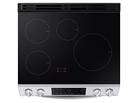 NE63B8211SS/AA | 6.3 cu. ft. Smart Instant Heat Induction Slide-in Range in Stainless Steel | Samsung Business US