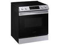 NE63B8211SS/AA | 6.3 cu. ft. Smart Instant Heat Induction Slide-in Range in Stainless Steel | Samsung Business US