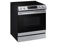 NE63B8611SS/AA | 6.3 cu. ft. Smart Instant Heat Induction Slide-in Range with Air Fry & Convection+ in Stainless Steel | Samsung Business US