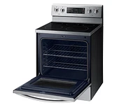 5.9 cu. ft. Freestanding Electric Range with Air Fry and Convection in Stainless Steel Ranges - NE59T7511SS/AA | Samsung US