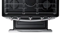 5.8 cu. ft. Freestanding Gas Range with Convection in Stainless Steel Range - NX58H5600SS/AA | Samsung US