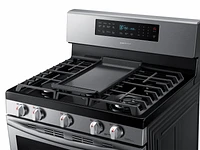 5.8 cu. ft. Gas Range with True Convection in Stainless Steel Range - NX58H5650WS/AA | Samsung US