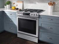 5.8 cu. ft. Slide-In Gas Range with True Convection