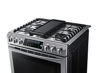 5.8 cu. ft. Slide-In Gas Range with True Convection