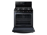 5.8 cu. ft. Freestanding Gas Range with Convection in Black Range - NX58M5600SB/AA | Samsung US