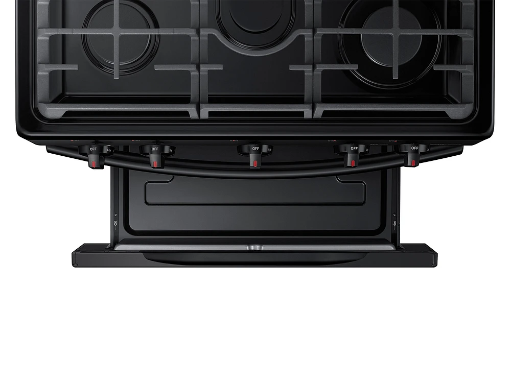 5.8 cu. ft. Freestanding Gas Range with Convection in Black Range - NX58M5600SB/AA | Samsung US