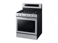 5.8 cu. ft. Freestanding Gas Range with True Convection in Stainless Steel Range - NX58R6631SS/AA | Samsung US