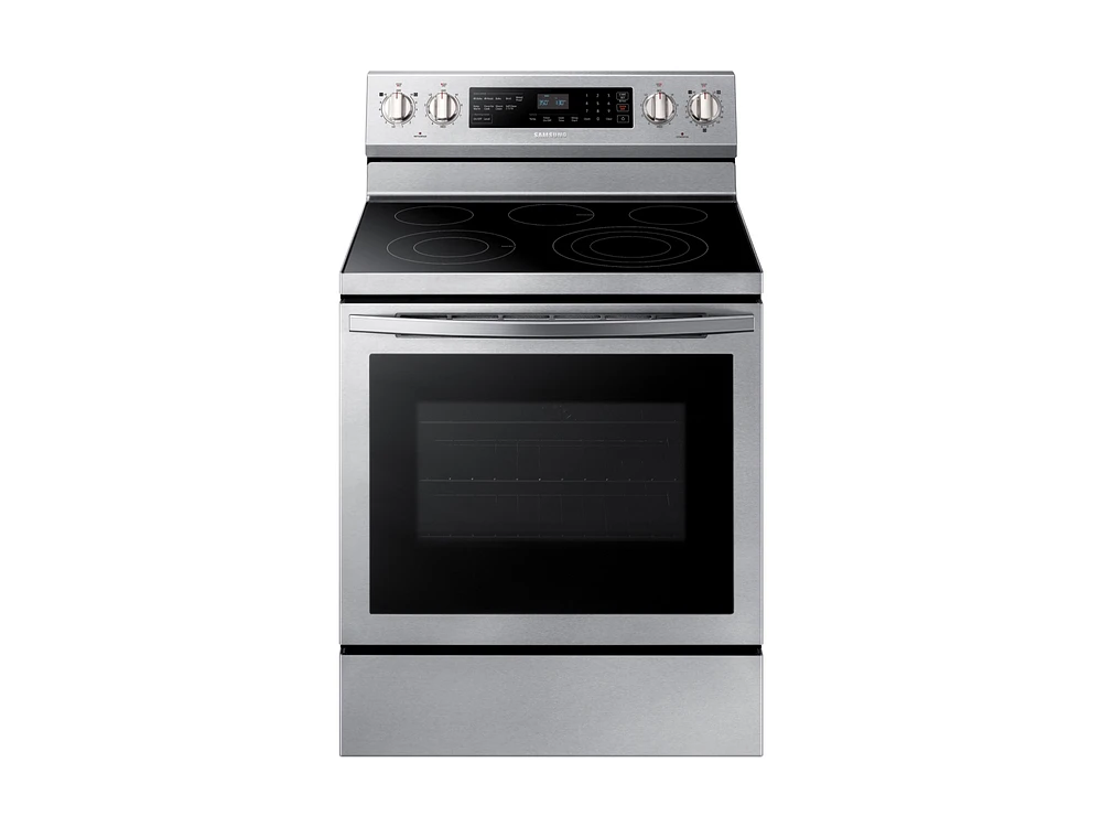 5.9 cu. ft. Freestanding Electric Range with True Convection in Stainless Steel Range