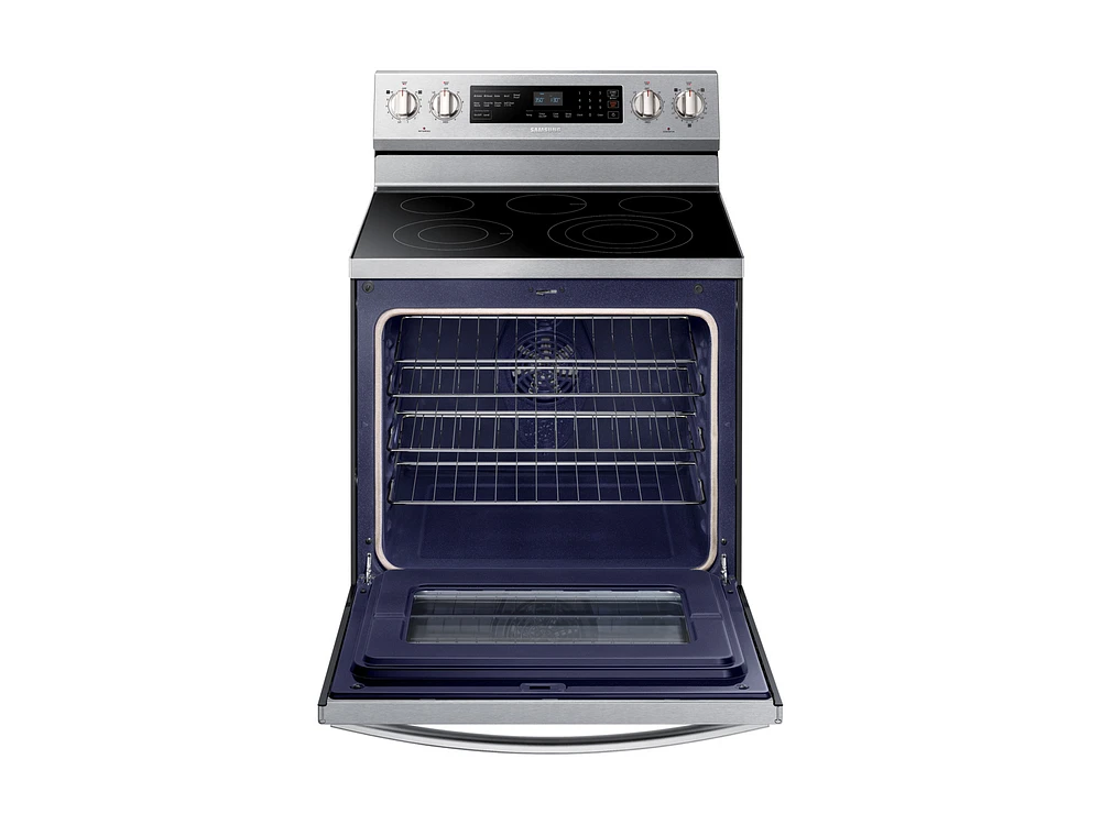 5.9 cu. ft. Freestanding Electric Range with True Convection in Stainless Steel Range