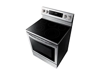 5.9 cu. ft. Freestanding Electric Range with True Convection in Stainless Steel Range