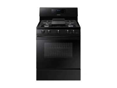 5.8 cu. ft. Freestanding Gas Range with Convection in Black Range - NX58M5600SB/AA | Samsung US