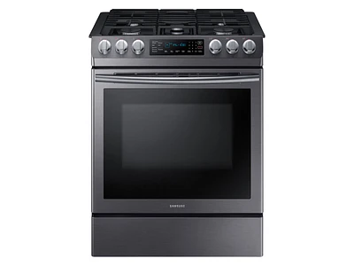 5.8 cu. ft. Slide-in Gas Range with Fan Convection Ranges - NX58N9420SG/AA | Samsung US