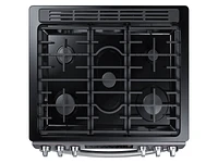 5.8 cu. ft. Slide-in Gas Range with Fan Convection Ranges - NX58N9420SG/AA | Samsung US