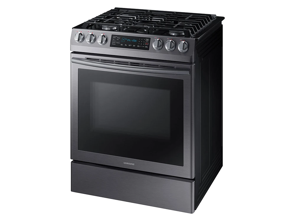 5.8 cu. ft. Slide-in Gas Range with Fan Convection Ranges - NX58N9420SG/AA | Samsung US