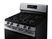 NX58R4311SS/AA | 5.8 cu. ft. Freestanding Gas Range in Stainless Steel | Samsung Business US