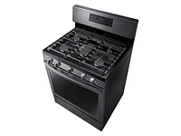 NX58R5601SG/AA | 5.8 cu. ft. Freestanding Gas Range with Convection in Black Stainless Steel | Samsung Business US