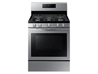 NX58R5601SS/AA | 5.8 cu. ft. Freestanding Gas Range with Convection in Stainless Steel | Samsung Business US