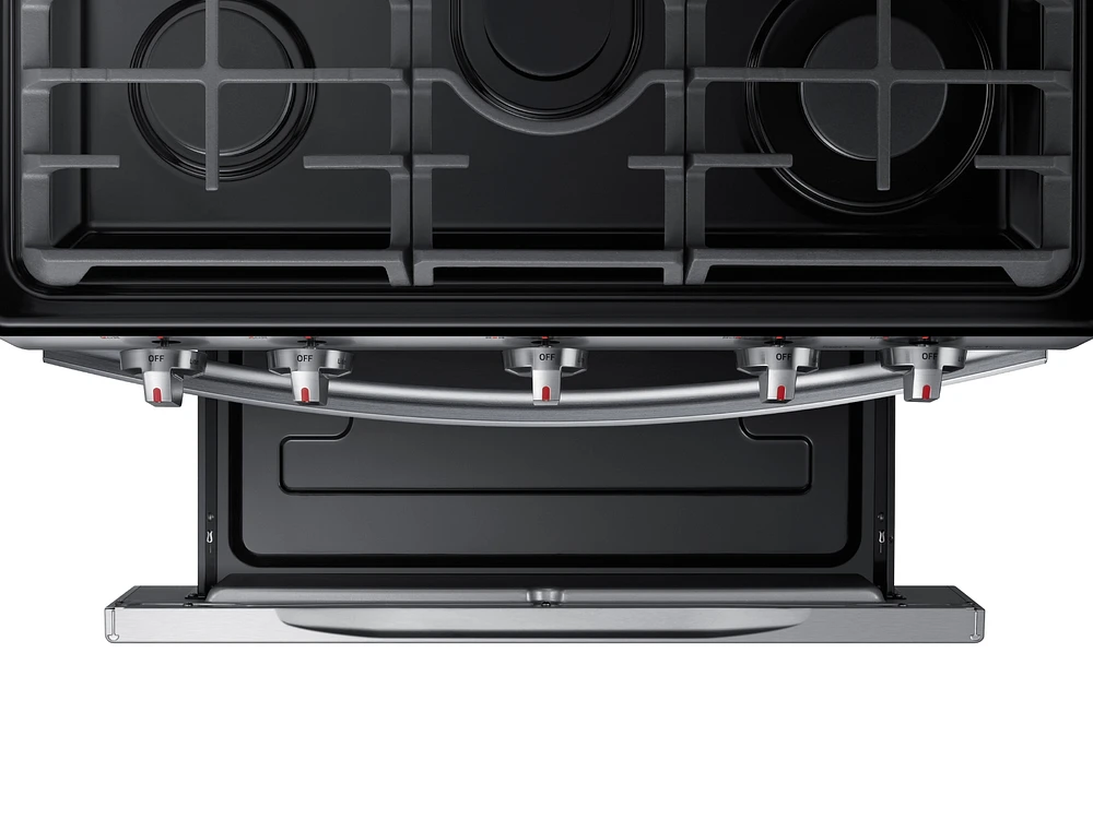 NX58R5601SS/AA | 5.8 cu. ft. Freestanding Gas Range with Convection in Stainless Steel | Samsung Business US