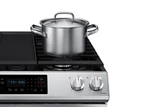 NX60T8311SS/AA | 6.0 cu. ft. Smart Slide-in Gas Range with Convection in Stainless Steel | Samsung Business US