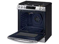 6.0 cu. ft. Smart Slide-in Gas Range with Air Fry in Stainless Steel Ranges - NX60T8511SS/AA | Samsung US