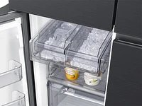 Bespoke 4-Door Flex™ Refrigerator (29 cu. ft.) in Matte Black Steel - RF29A967541/AA | Samsung US