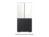 BESPOKE 4-Door Flex™ Refrigerator Panel in Matte Black Steel - Bottom Panel Home Appliances Accessories - RA-F18DBBMT/AA | Samsung US