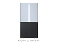 BESPOKE 4-Door Flex™ Refrigerator Panel in Matte Black Steel - Bottom Panel Home Appliances Accessories - RA-F18DBBMT/AA | Samsung US