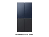 BESPOKE 4-Door Flex™ Refrigerator Panel in Matte Black Steel - Bottom Panel Home Appliances Accessories - RA-F18DBBMT/AA | Samsung US