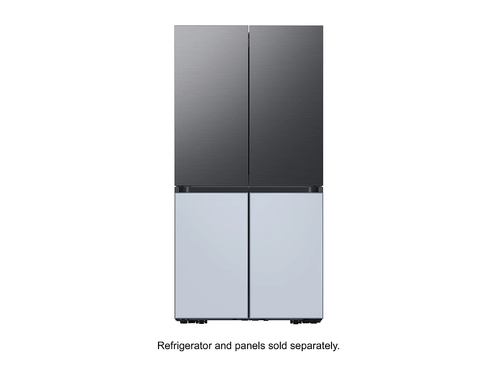 BESPOKE 4-Door Flex™ Refrigerator Panel in Matte Black Steel - Top Panel Home Appliances Accessories - RA-F18DUUMT/AA | Samsung US