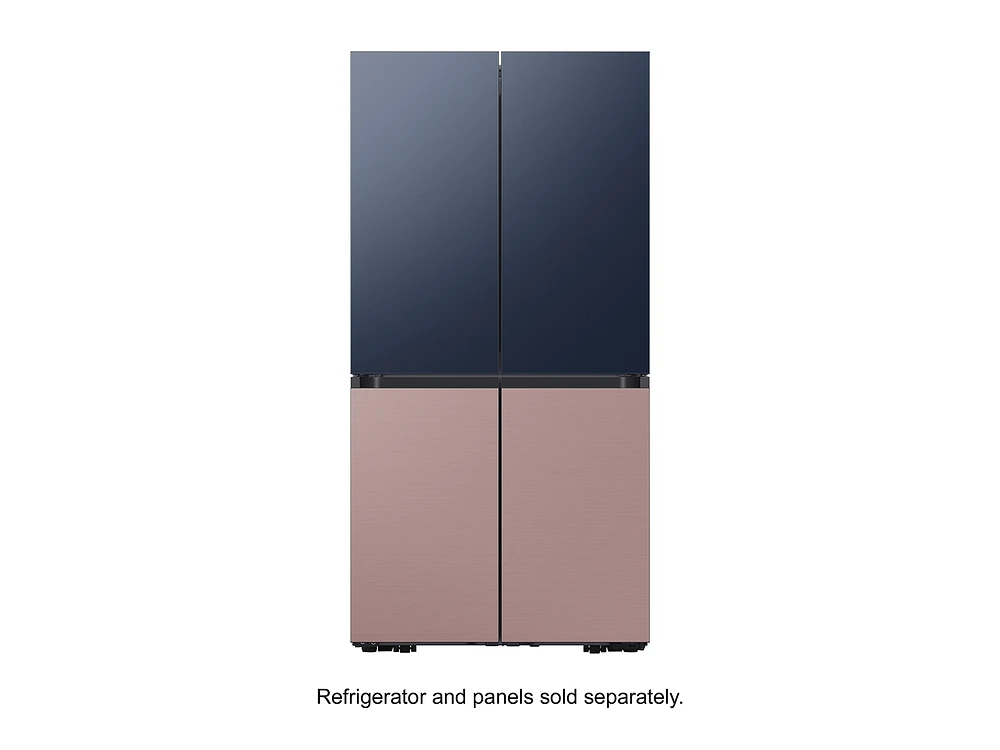 BESPOKE 4-Door Flex™ Refrigerator Panel in Navy Steel - Top Panel Home Appliances Accessories - RA-F18DUUQN/AA | Samsung US