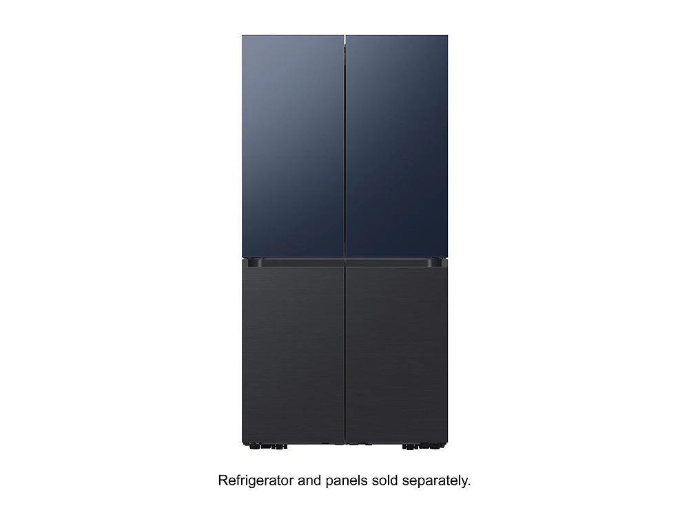 BESPOKE 4-Door Flex™ Refrigerator Panel in Navy Steel - Top Panel Home Appliances Accessories - RA-F18DUUQN/AA | Samsung US