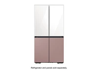 RA-F18DUU35/AA | BESPOKE 4-Door Flex™ Refrigerator Panel in White Glass - Top Panel | Samsung Business US