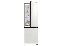 RB12A300635/AA | 12.0 cu. ft. BESPOKE Bottom Freezer Refrigerator with Customizable Colors and Flexible Design in White Glass | Samsung Business US