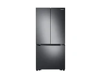 RF20A5101SG/AA | 19.5 cu. ft. Smart 3-Door French Door Refrigerator in Black Stainless Steel | Samsung Business US