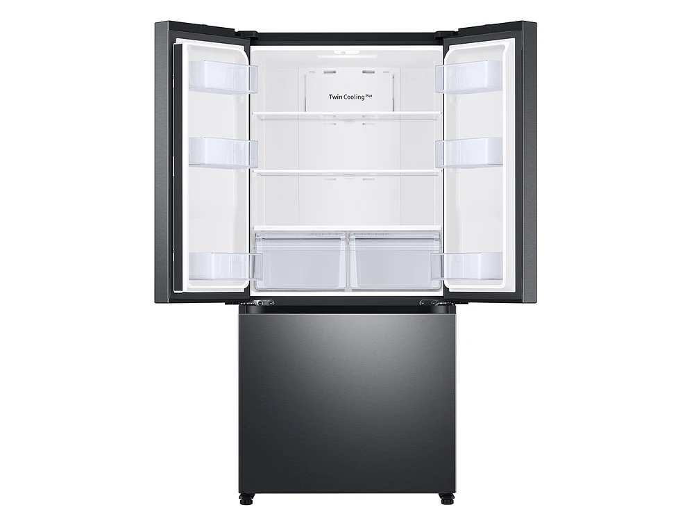 RF20A5101SG/AA | 19.5 cu. ft. Smart 3-Door French Door Refrigerator in Black Stainless Steel | Samsung Business US