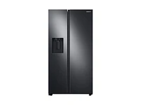 RS22T5201SG/AA | 22 cu. ft. Counter Depth Side-by-Side Refrigerator in Black Stainless Steel | Samsung Business US