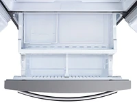 25.1 cu. ft. 3-Door French Door Refrigerator with Family Hub™ in Stainless Steel Refrigerators - RF262BEAESR/AA | Samsung US