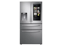 RF22R7551SR/AA | 22 cu. ft. 4-Door French Door, Counter Depth Refrigerator with 21.5” Touch Screen Family Hub™ in Stainless Steel | Samsung Business US